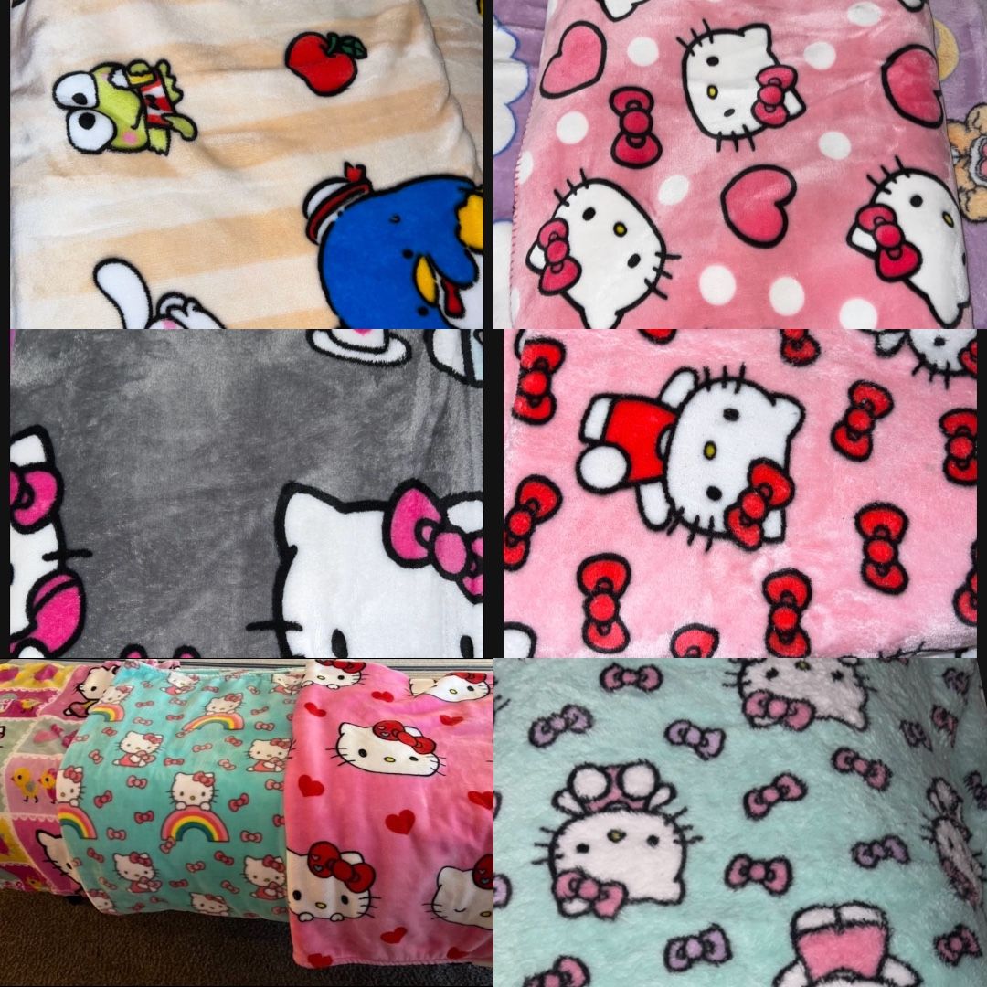 Hello Kitty Blankets *READ DESCRIPTION*