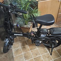 Deepower folding electric bike