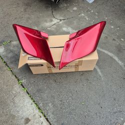 Stretched  harley davidson Side covers