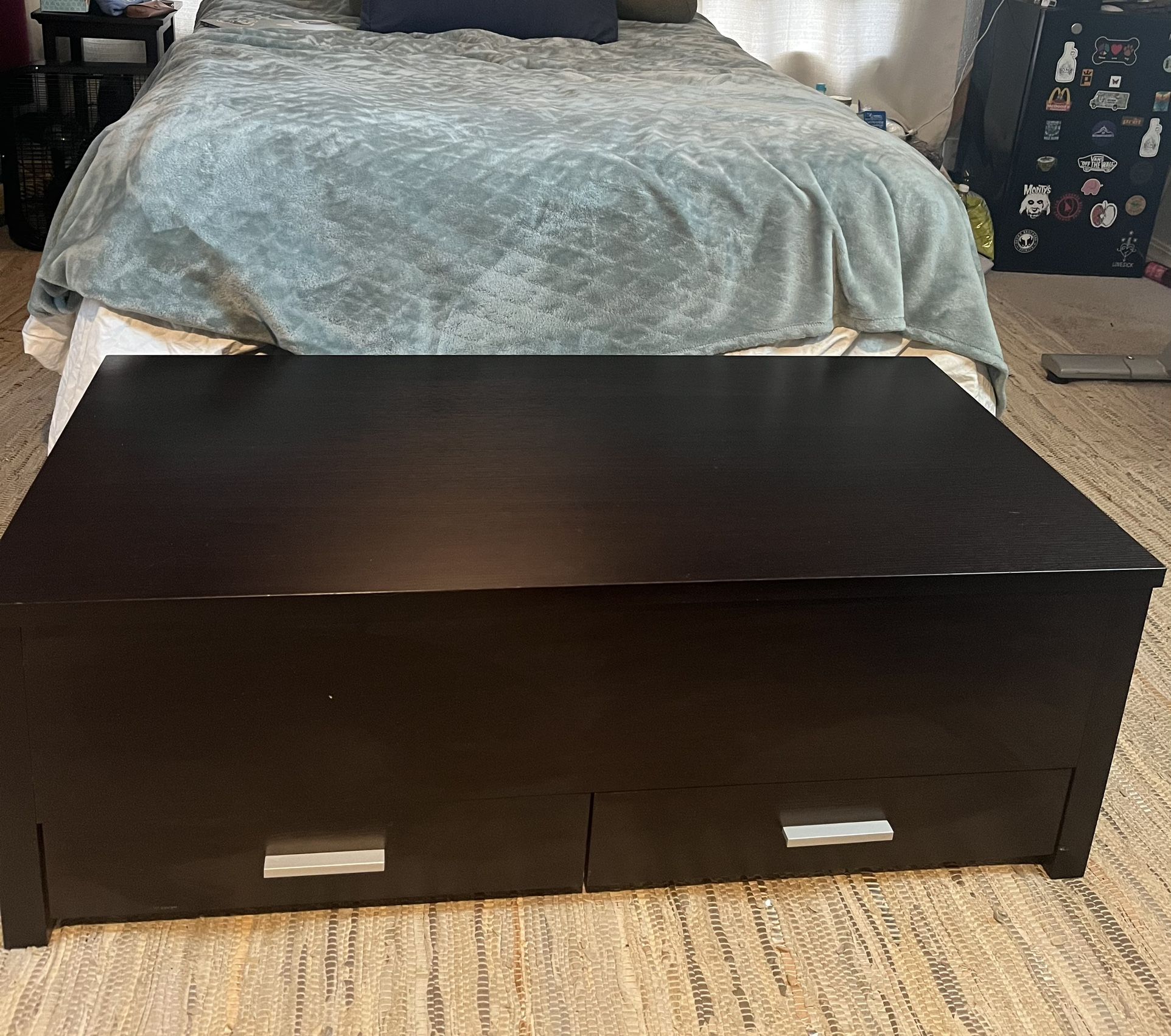 Wooden Coffee Table With Storage