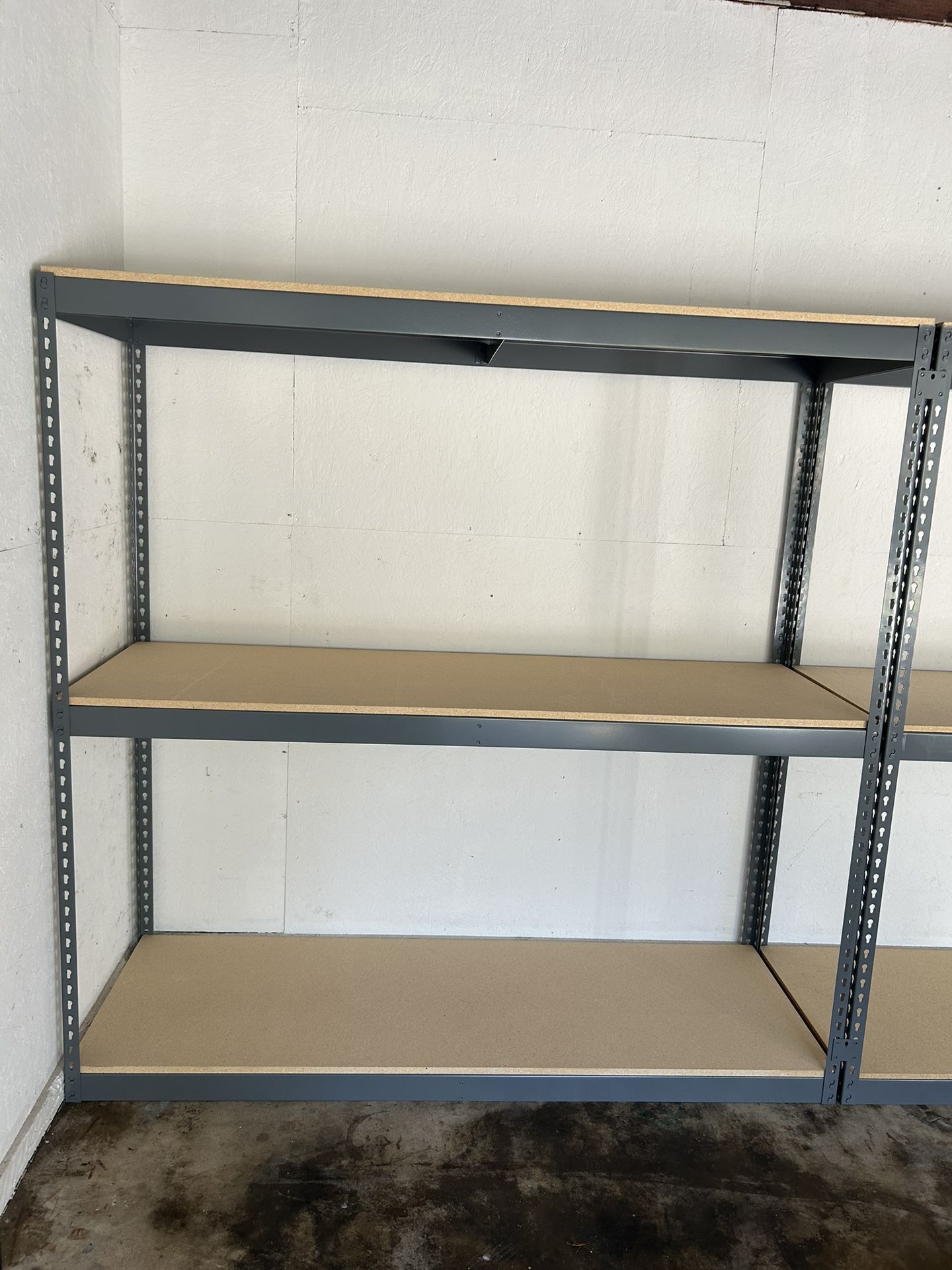 Industrial Quality Storage Shelving 72 in W x 30 in D Rack Shelves Delivery Available