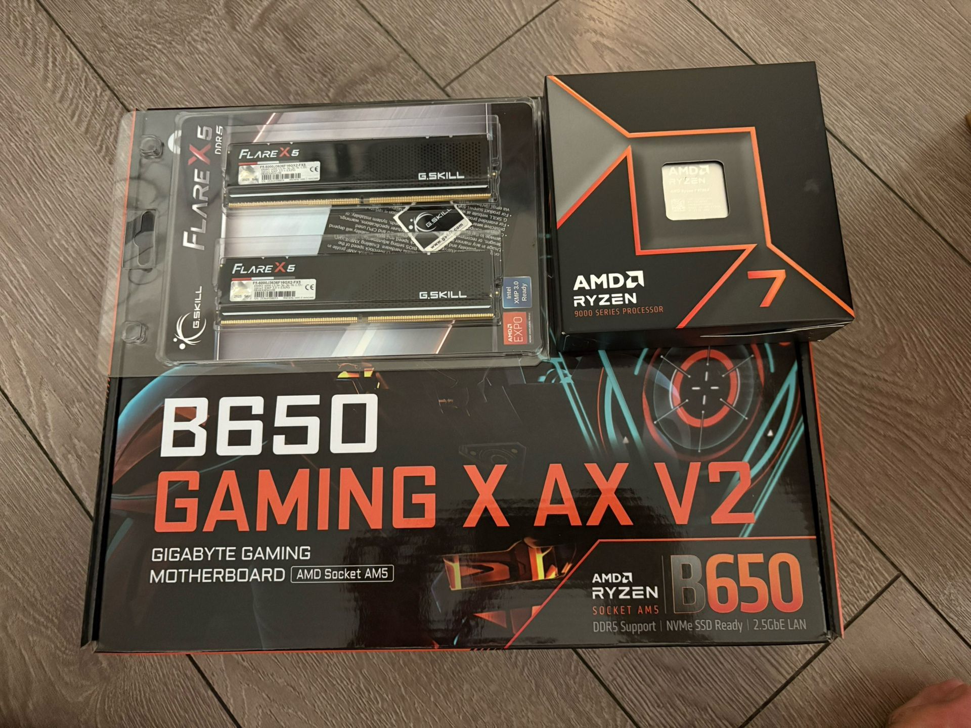 Ryzen 7 9700x Mobo And Ram