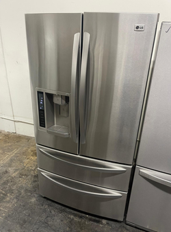 Counter Depth LG 4-Door Refrigerator with Ice Maker