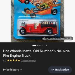 Hot wheels old number 5