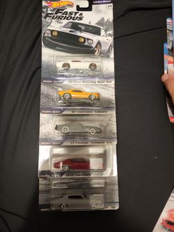 Fast And Furious 1/4 Mile Muscle Full Set