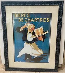 Bieres De Chartres Picture French Beer Advertising Poster