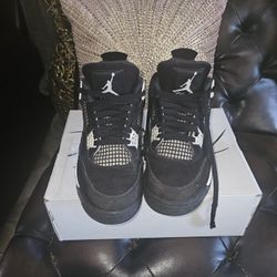 Jordan 4 White Thunder 