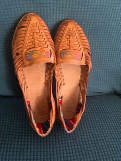 Huarache mexicano material vacuno cocido y reforzado 👍🩴 nuevos