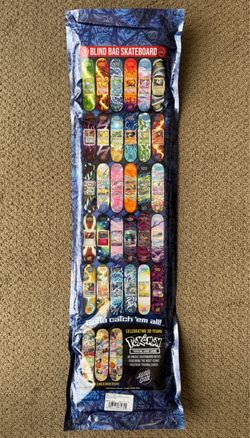 Santa Cruz x Pokemon Bling Bag Skateboard Brand New Sealed