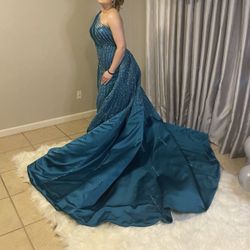 Blue Prom Dress 