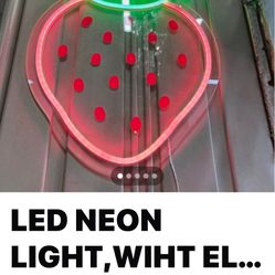 LEO NEON LIGHT,ELECTRIC NEW