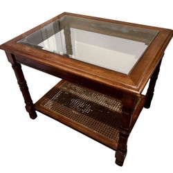Glass Top Coffee Table