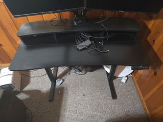 HUANUO 48″ x 24″ Electric Standing Home Office Computer Desk