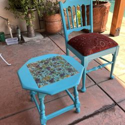Accent Table & Chair