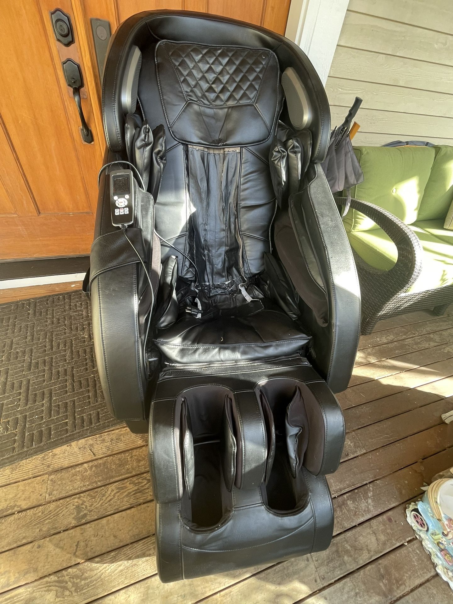 Free Secretary Desk, Massage Chair