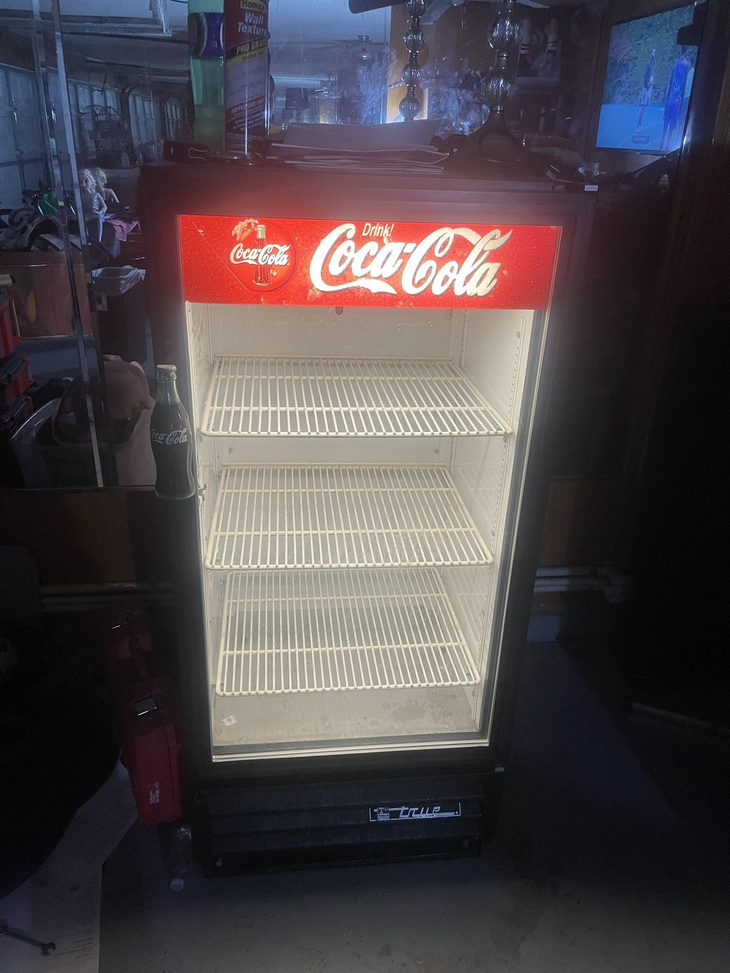True Refrigerator Coca Cola 