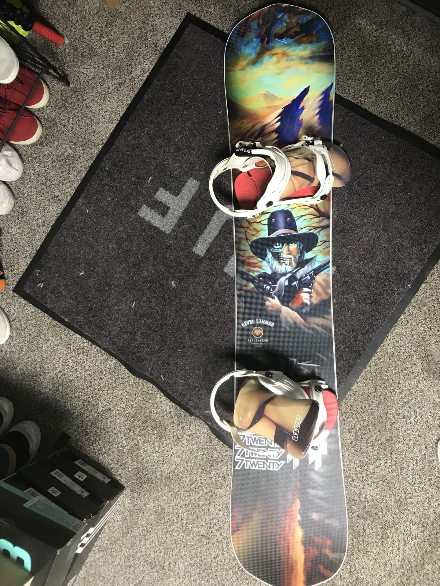 Never summer 2018/2019 Peacemaker snowboard 149