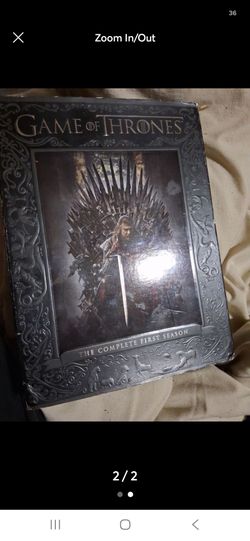 Game of Thrones Complete First Season DVD Box Set