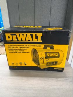 Dewalt 10,000-Watt Forced Air Electric Indoor Furnace Space Heater with Thermostat