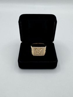 14KT Yellow Gold Eagle Ring