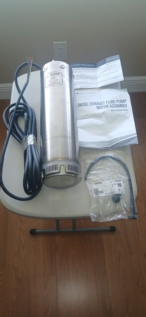 Franklin Diesel 1 1/2 HP Exhaust Fluid Pump Motor Assembly