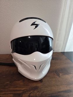 Motorcycle helmet- large