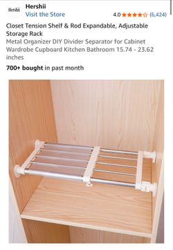 Tension shelf - expandable