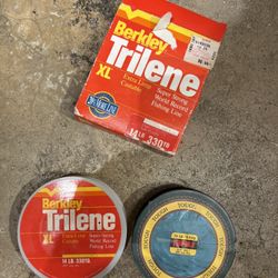 2 rolls of fishing line 