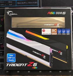 G. SKILL Trident Z5 RGB Series 32GB (2 x 16GB) 288-Pin PC RAM DDR5 7200 (PC5 57600) Desktop Memory
