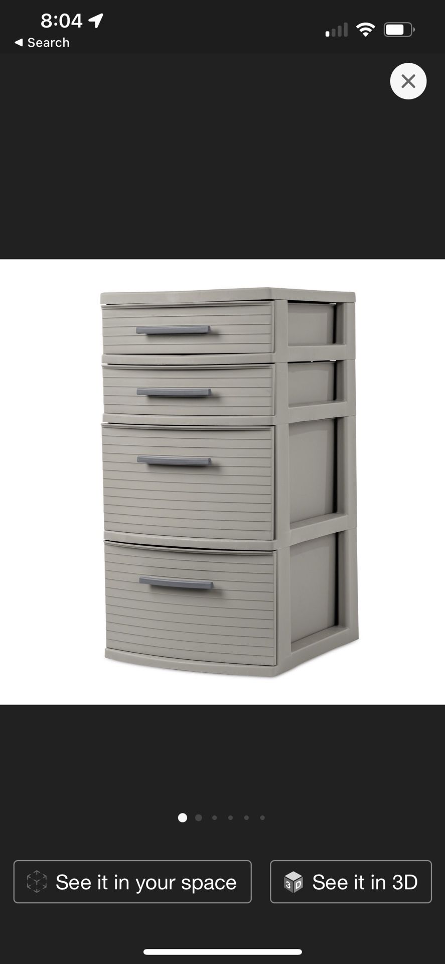 Target Storage Drawers