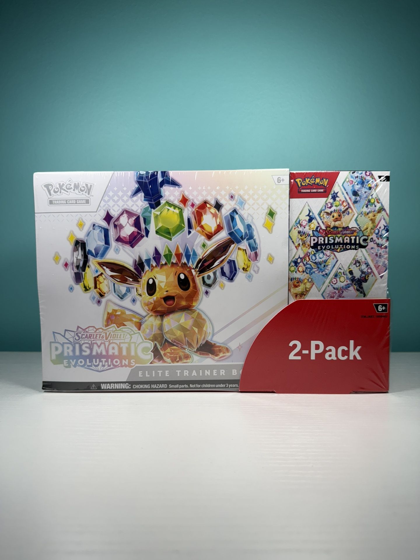 Pokémon TCG: Prismatic Evolutions Elite Trainer Box & Booster Bundle
