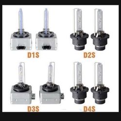 D1s D3s HID Xenon Replacement Bulbs  Bright White Luces Blanco D2s D1r D3r,ds4,d4s, 6000k,8k 