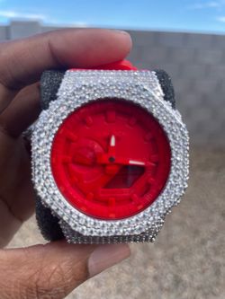 VVS1 Moissanite Bussdown G shock