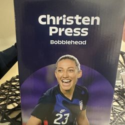 Christen Press Retirement Bobblehead 