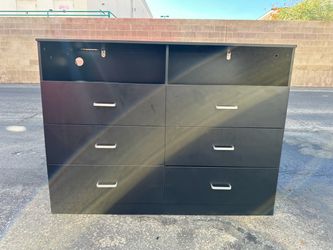 Black dresser/tv stand