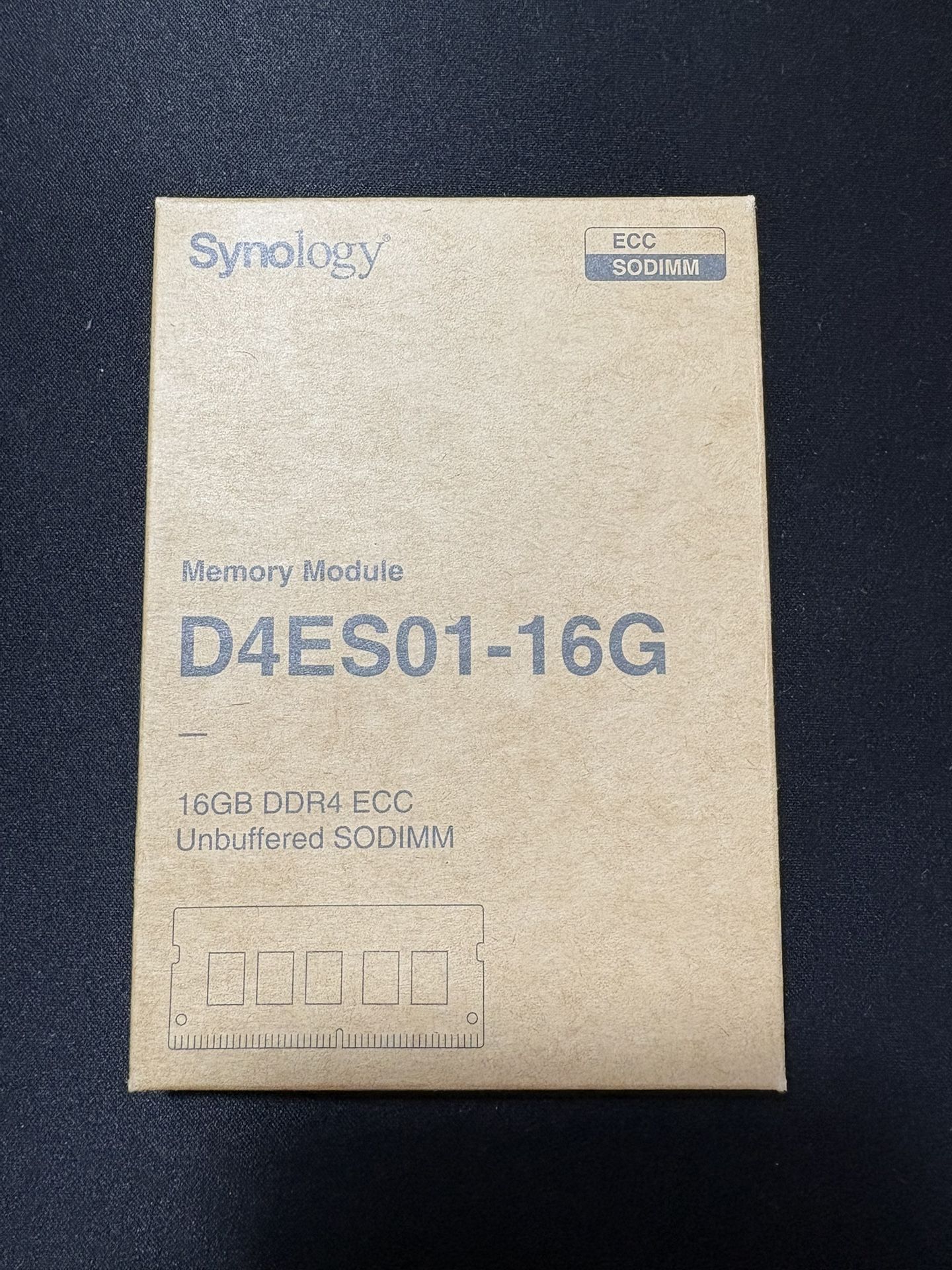 New Synology Memory Module 16GB DDR4 ECC D4ES01 16G