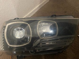 Dodge charger headlight