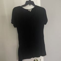 Black V Neck