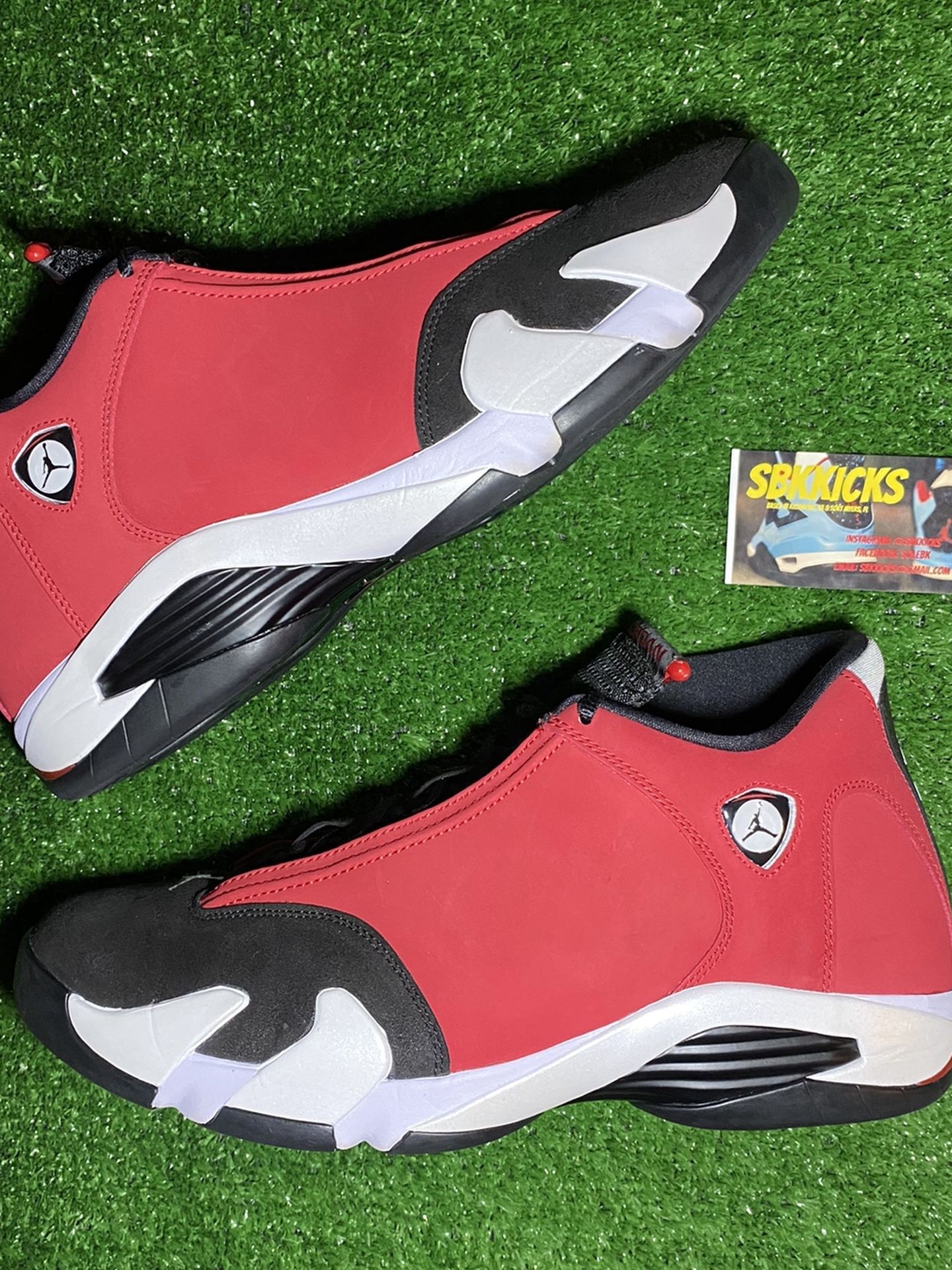 Jordan 14 “ Gym Red”