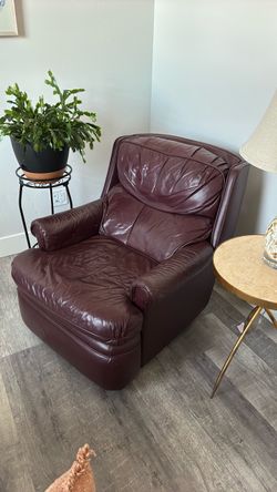 Leather Reclining Chair