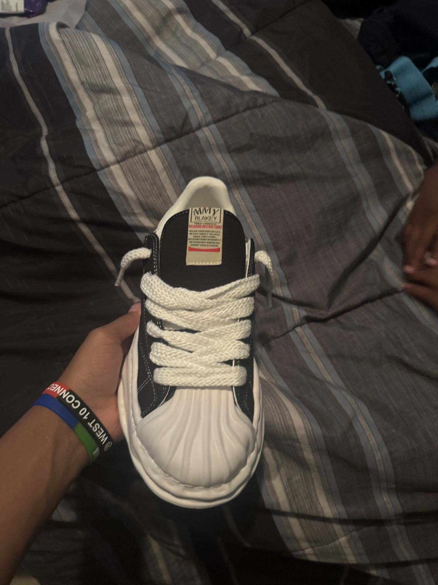 Maison Mihara Yasuhiro Peterson OG Sole Canvas Low 'Black'