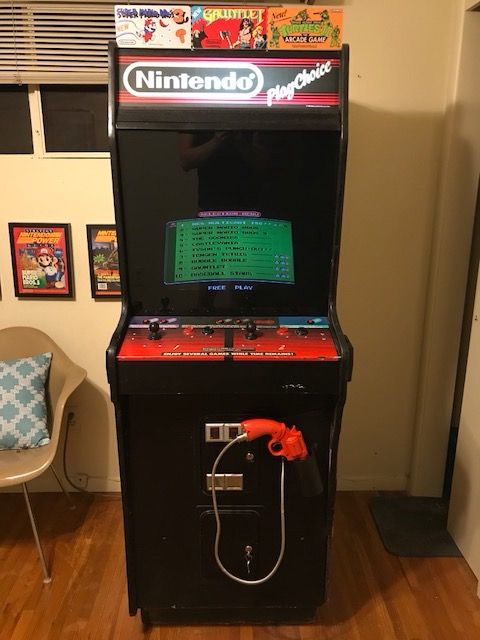 Nintendo Playchoice 10 Arcade Video Game Cabinet