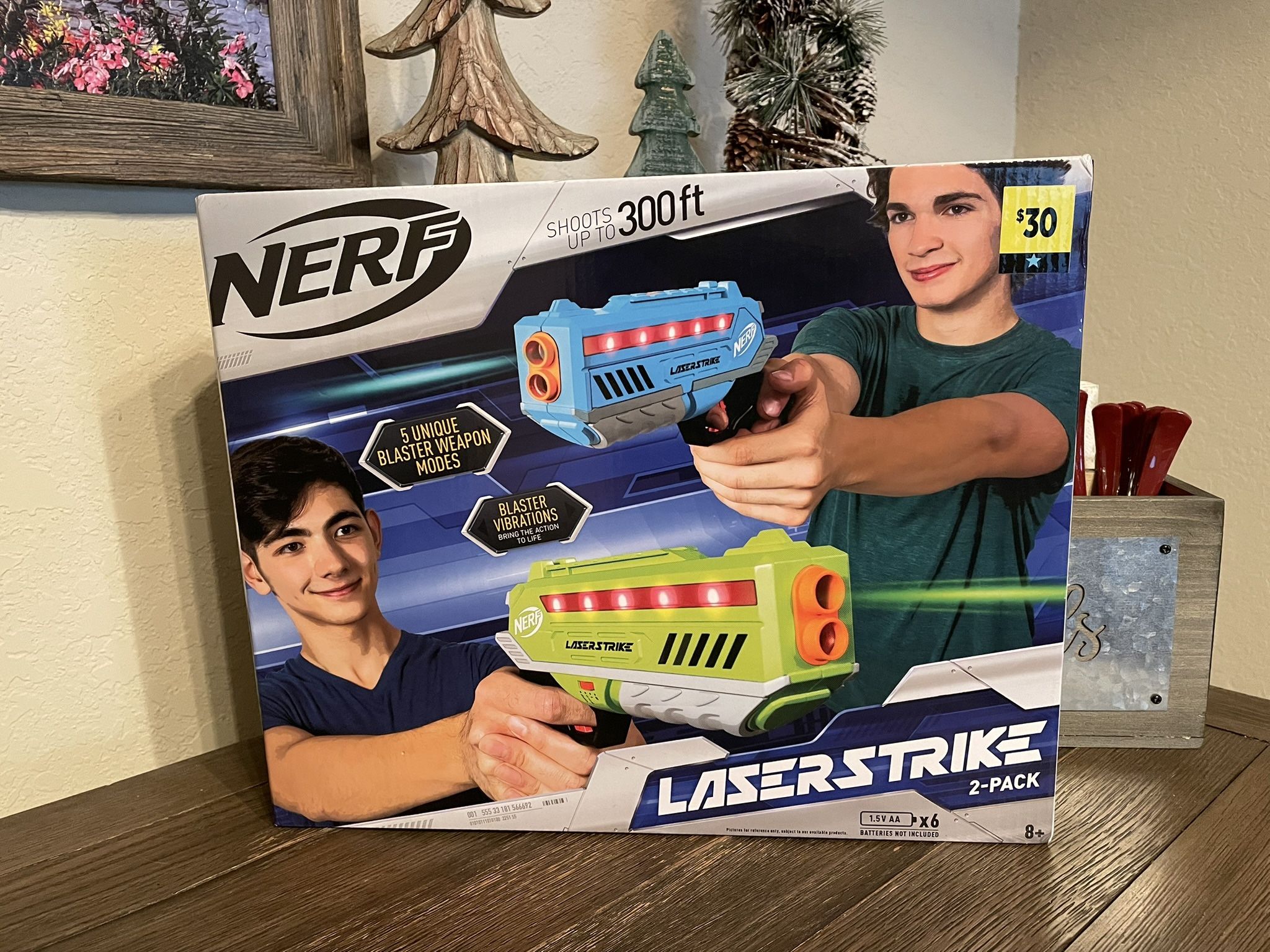 New Nerf Laser Strike 2-pack. Check my other listings for more great items.