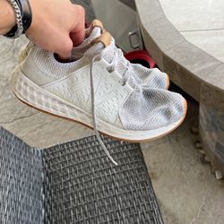 New balance white running shoes