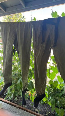 Fishing pant and boots
