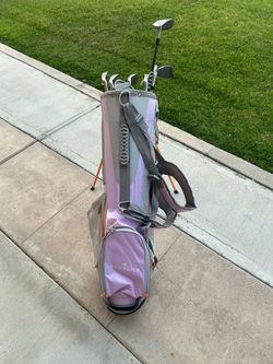 Women’s golf bag and clubs