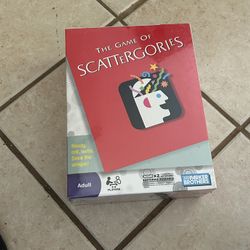 New Adult Scattergories Game. 