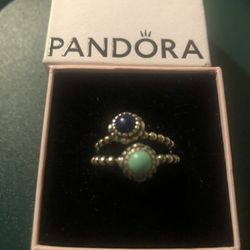 Authentic Pandora Rings 