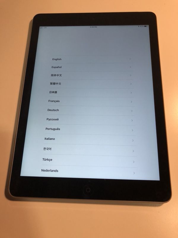iPad Air 64GB WiFi + Cellular Unlocked A1475