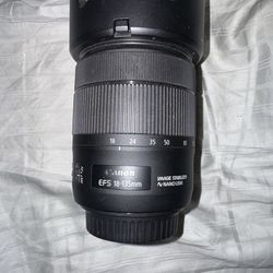 Canon 18-135 with powered zoom